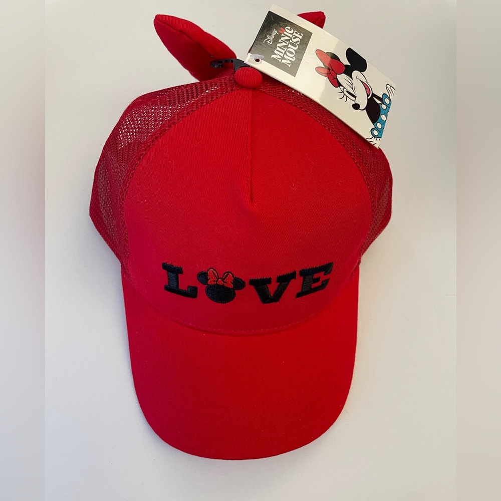 3D  Bow Minnie mouse Baseball Hat For Girls